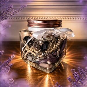 “Lavender Haze” Mystery Jewelry Jar